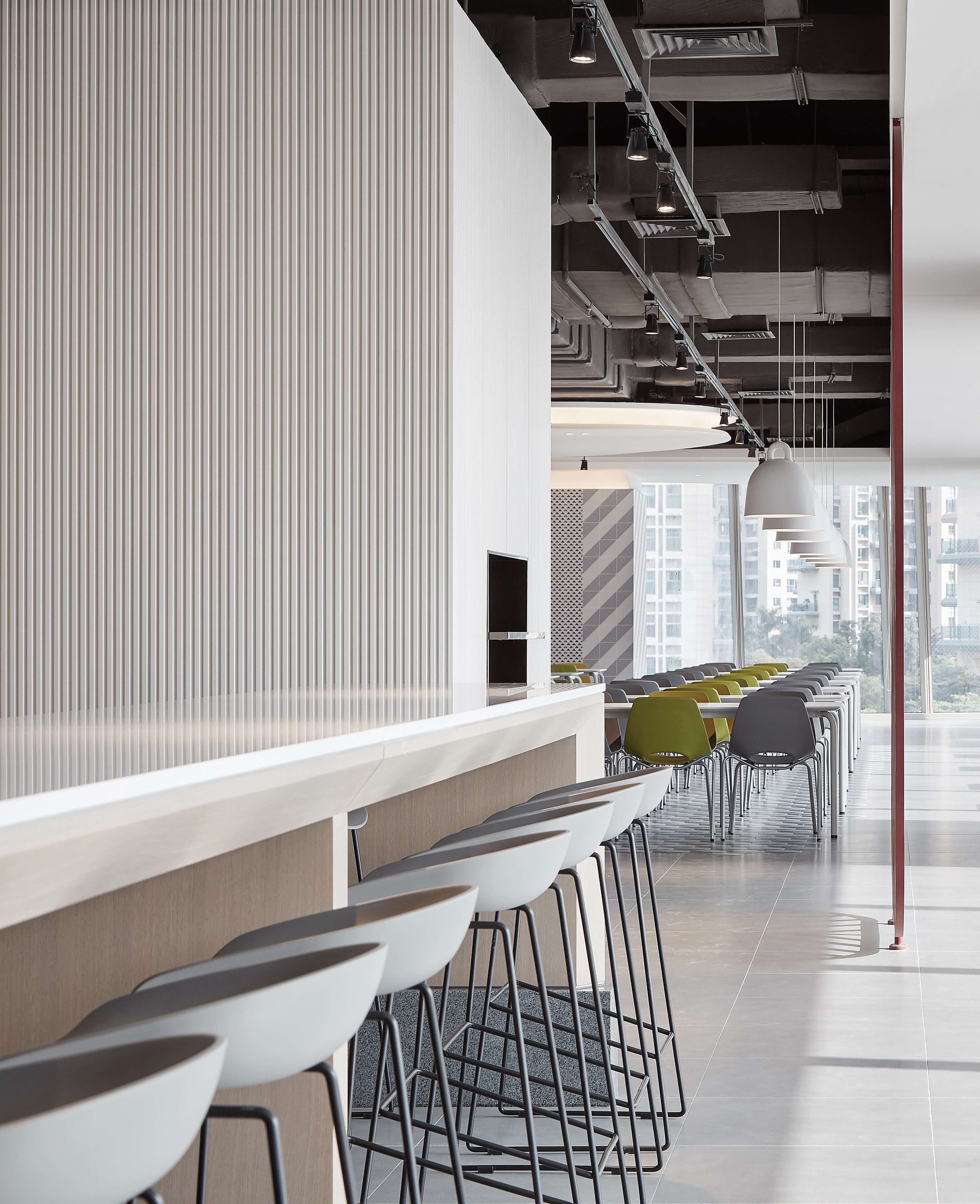 YuQiang&Partners,於強設計,深圳灣一號T7員工食堂、員工餐廳設計、員工食堂,團餐設計,項目投稿