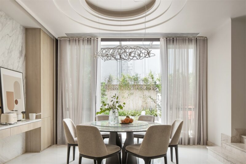 山點水設計 | 成都私宅設計-庭生喜闕