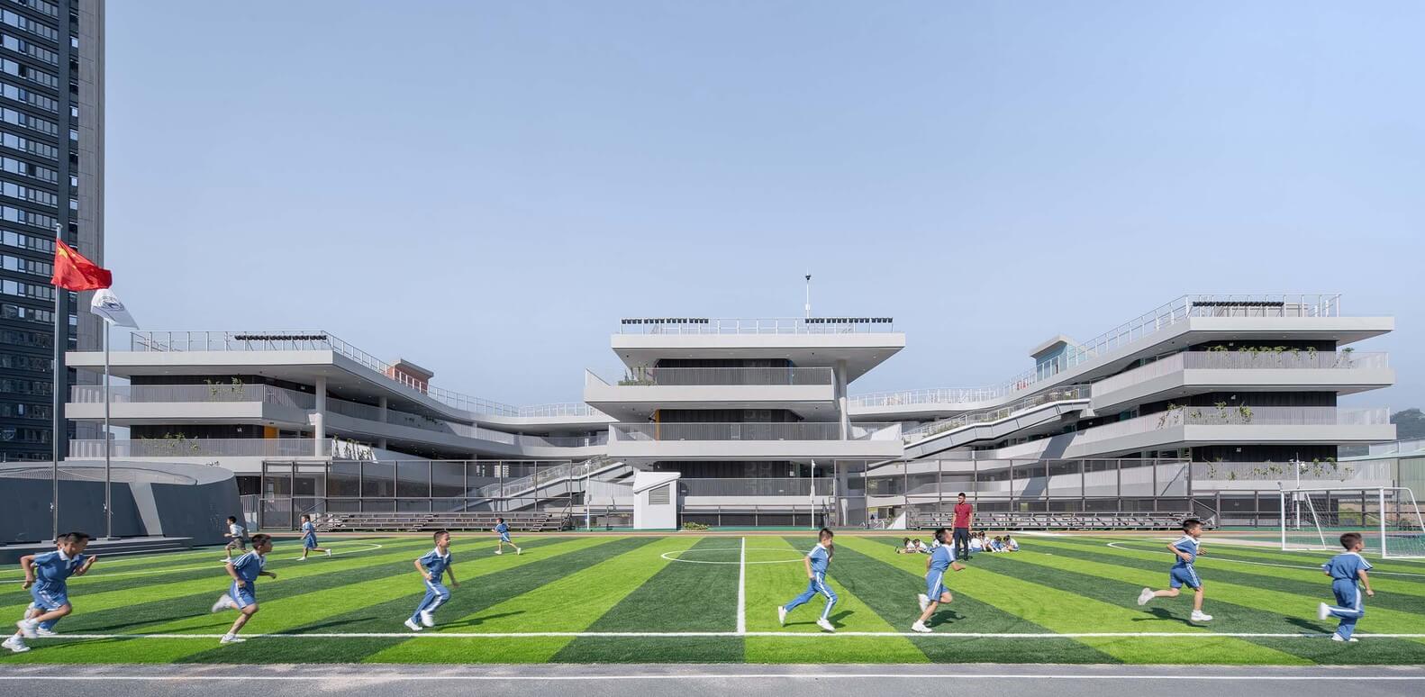 深圳紅嶺實驗小學，源計劃建築師事務所，源計劃，小學設計，教育空間設計