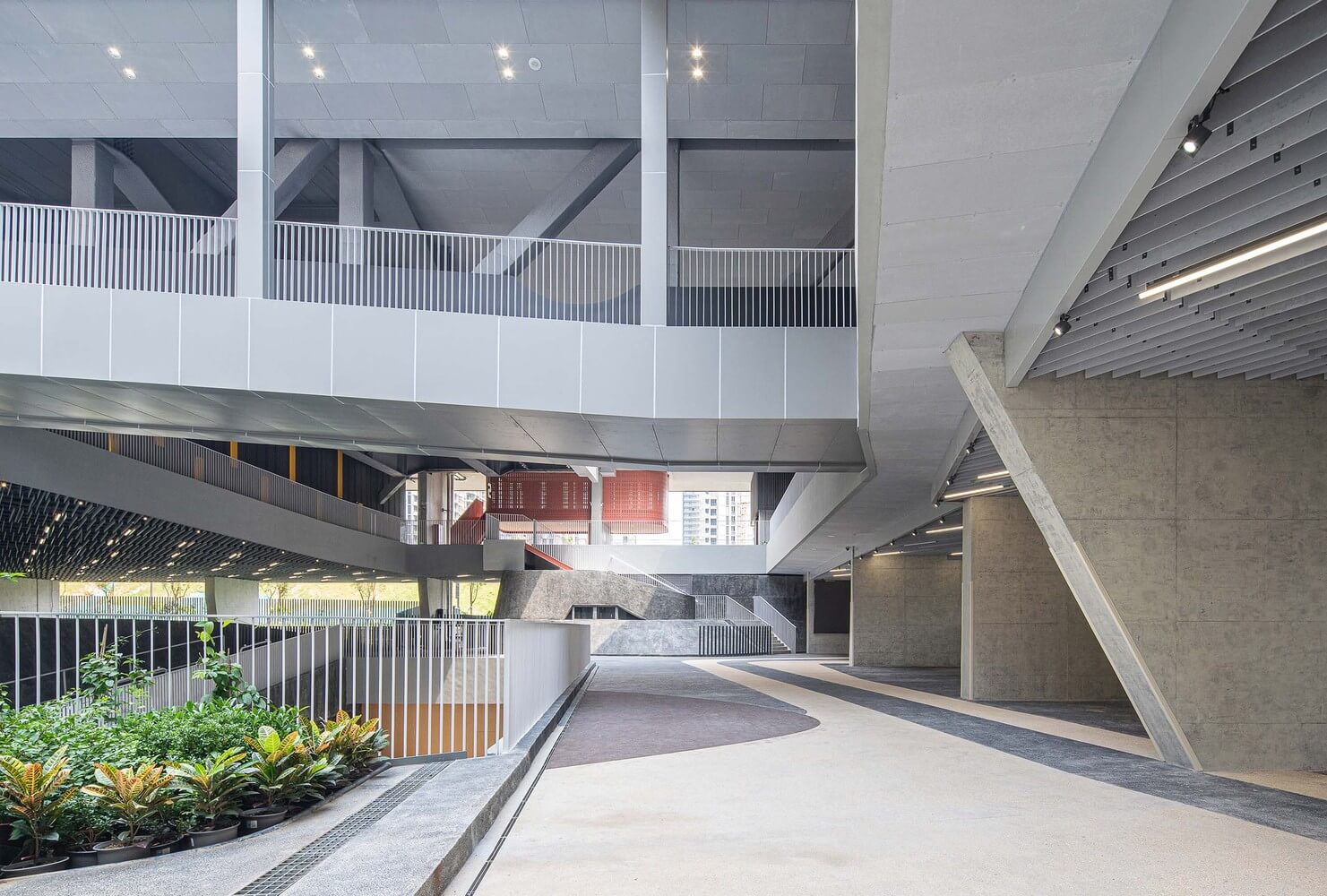 深圳紅嶺實驗小學，源計劃建築師事務所，源計劃，小學設計，教育空間設計