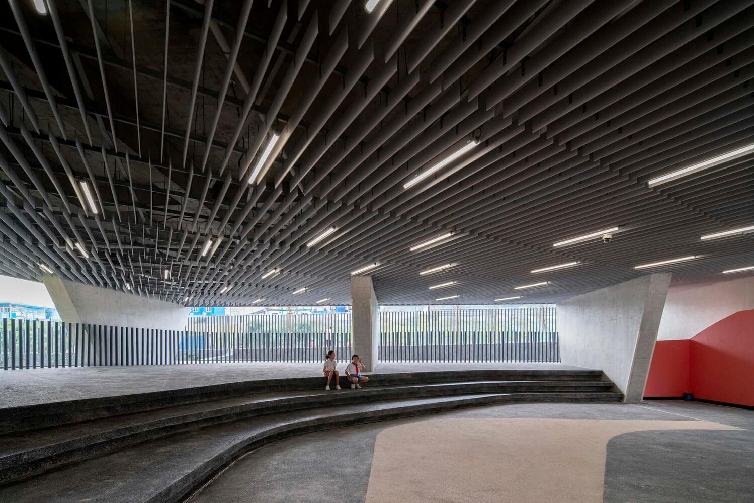 深圳紅嶺實驗小學，源計劃建築師事務所，源計劃，小學設計，教育空間設計