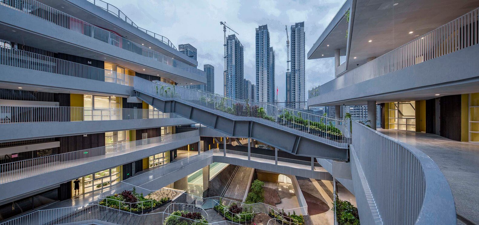 深圳紅嶺實驗小學，源計劃建築師事務所，源計劃，小學設計，教育空間設計