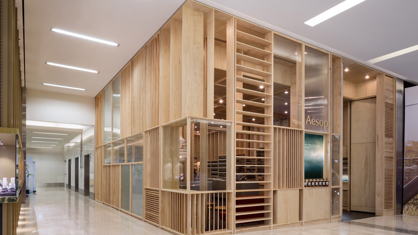 商業空間,零售空間,伊索Aesop,零售店設計,Mlkk Studio