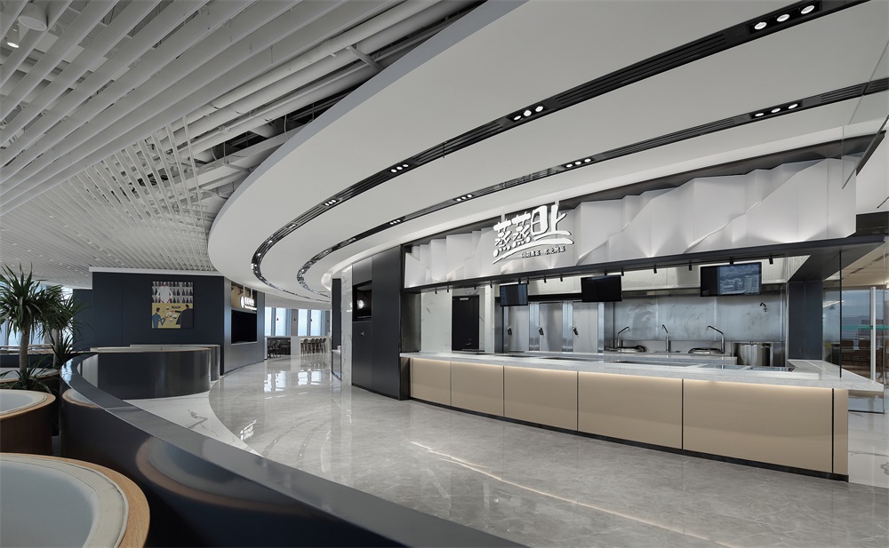 叁上叁設計,深圳灣、員工餐廳設計、員工食堂,團餐設計,“春筍”,項目投稿