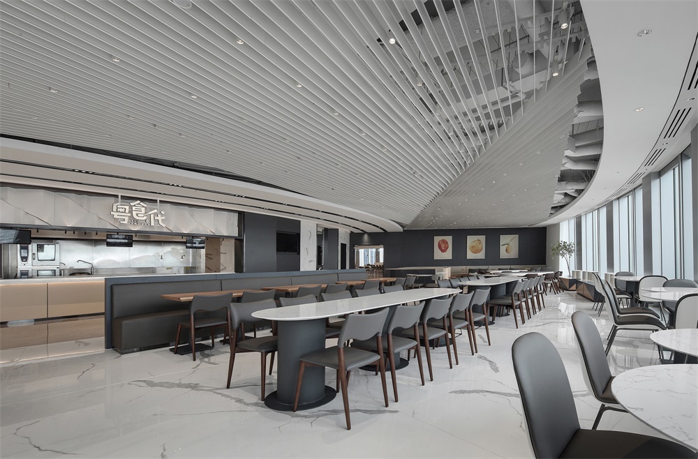 叁上叁設計,深圳灣、員工餐廳設計、員工食堂,團餐設計,“春筍”,項目投稿