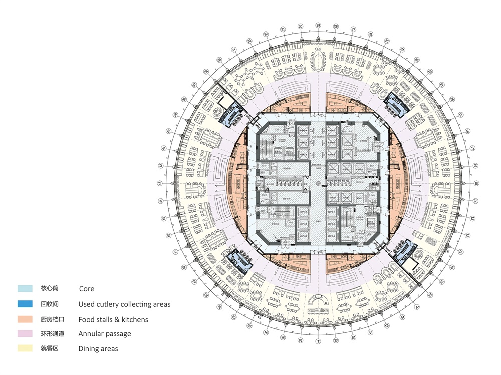 叁上叁設計,深圳灣、員工餐廳設計、員工食堂,團餐設計,“春筍”,項目投稿