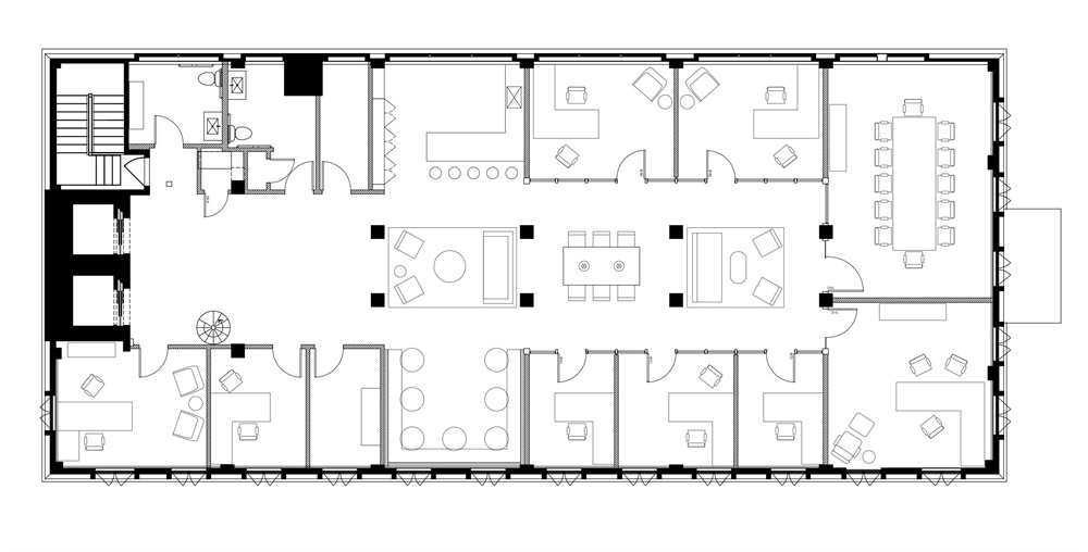 辦公空間,波特蘭,國外辦公室設計,loft辦公空間,閣樓,技術公司辦公室