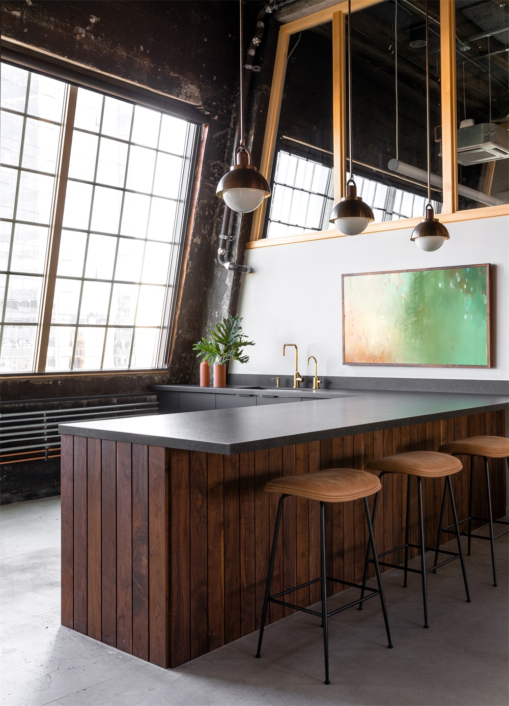 辦公空間,波特蘭,國外辦公室設計,loft辦公空間,閣樓,技術公司辦公室