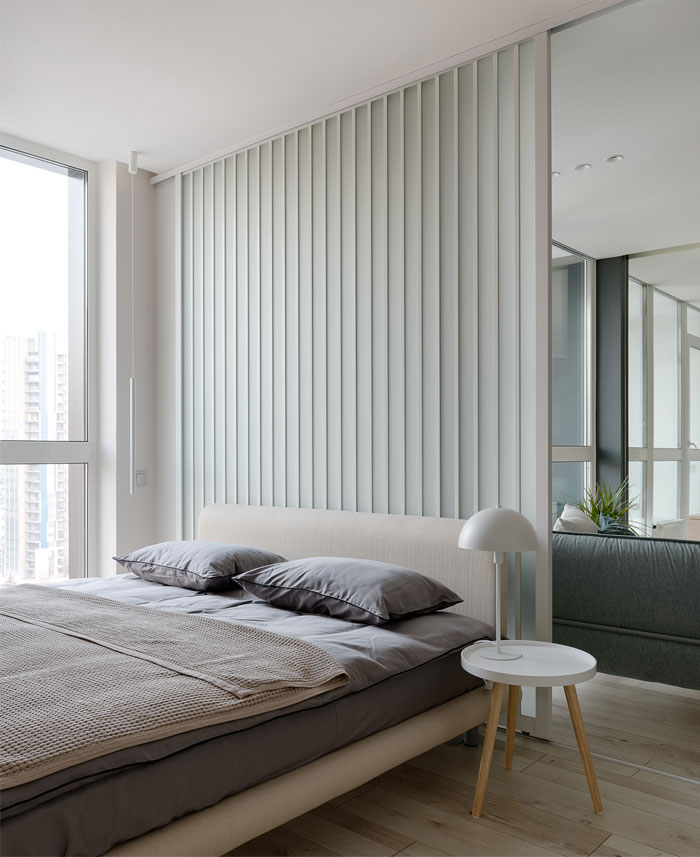 住宅空間,國外住宅空間設計,極簡風格,淺色係公寓,公寓設計