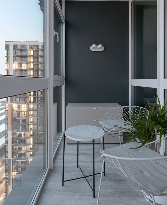 住宅空間,國外住宅空間設計,極簡風格,淺色係公寓,公寓設計