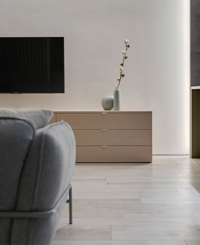 住宅空間,國外住宅空間設計,極簡風格,淺色係公寓,公寓設計