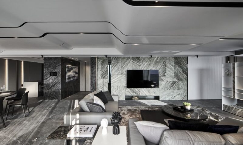 無界象 | 行雲琉光-430㎡台南現代時尚豪宅