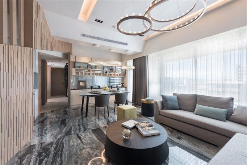 湯鎮權空間設計 | 新莊兆之丘-明亮溫馨四口之家