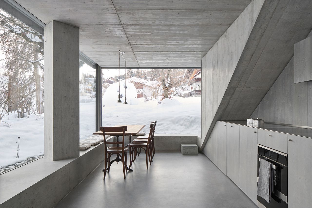 住宅設計,國外住宅設計,極簡主義住宅,混凝土元素,Nickisch Walder