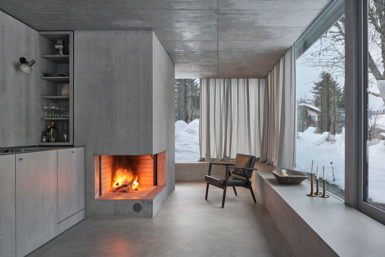 住宅設計,國外住宅設計,極簡主義住宅,混凝土元素,Nickisch Walder