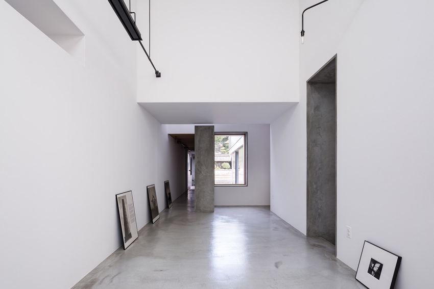 SOHO住宅，SOHO設計，室內設計，極簡風格，住宅辦公，辦公室設計，清水混凝土