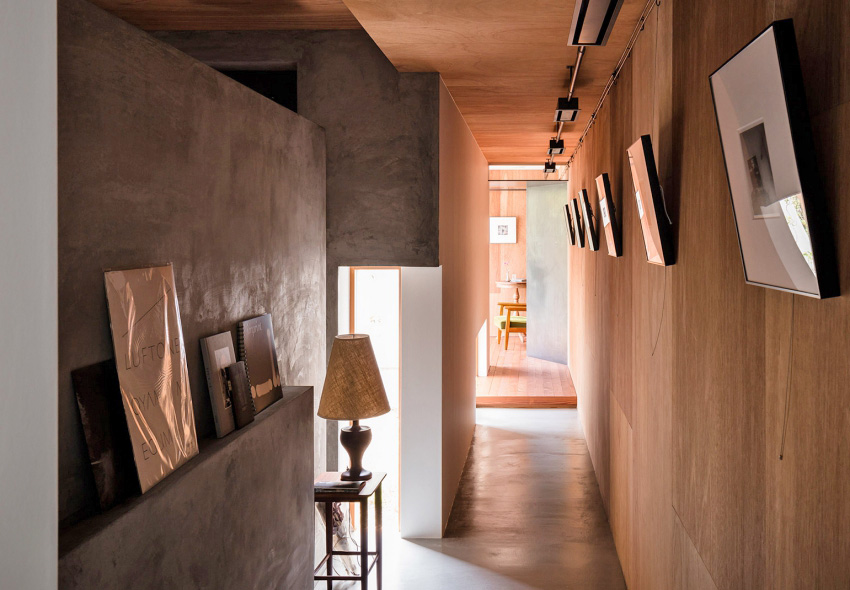 SOHO住宅，SOHO設計，室內設計，極簡風格，住宅辦公，辦公室設計，清水混凝土