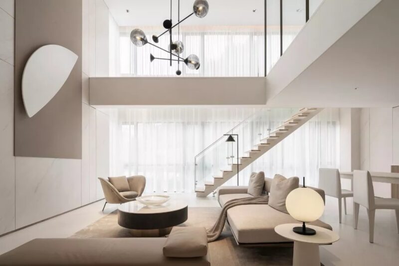 李益中空間設計丨貴陽華潤悅府：空納萬境，自得而自由