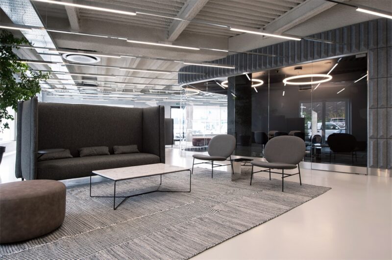 Visual Display l 汽車銷售公司Autostar聯合辦公室