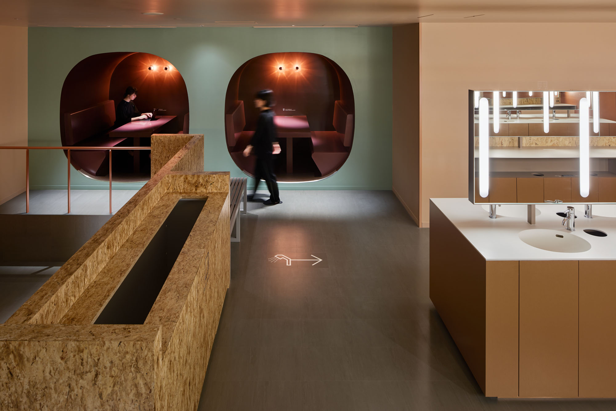 酒店空間,膠囊酒店,大阪,極簡主義,膠囊旅館