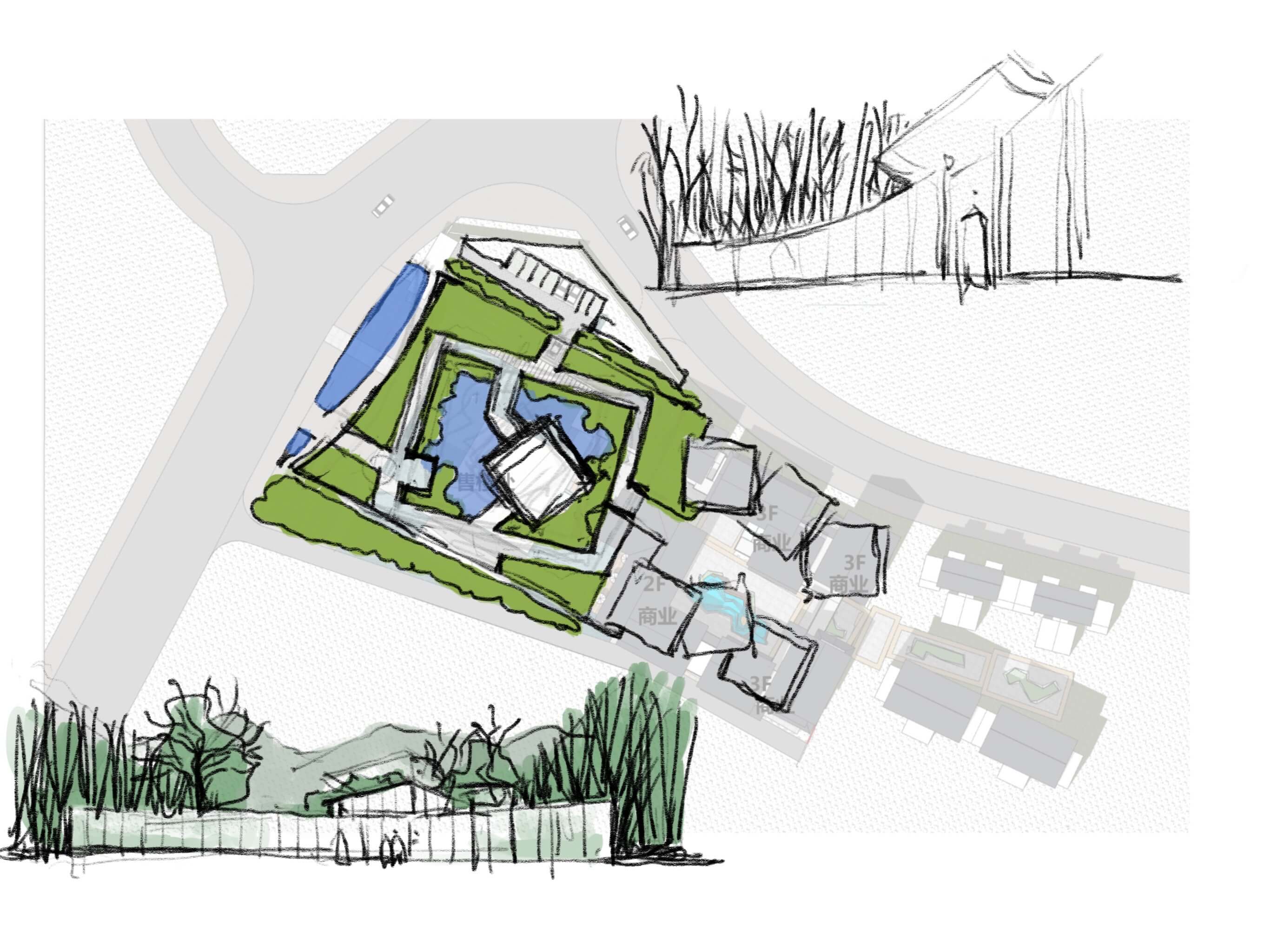 重慶山曉示範區售樓處、事建組、aoe、售樓處設計、重慶售樓處設計