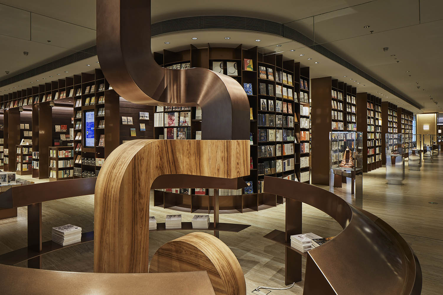 池貝知子/ ikg inc.，前簷，深圳前簷書店，深圳灣萬象城前簷書店，書店設計，項目投稿