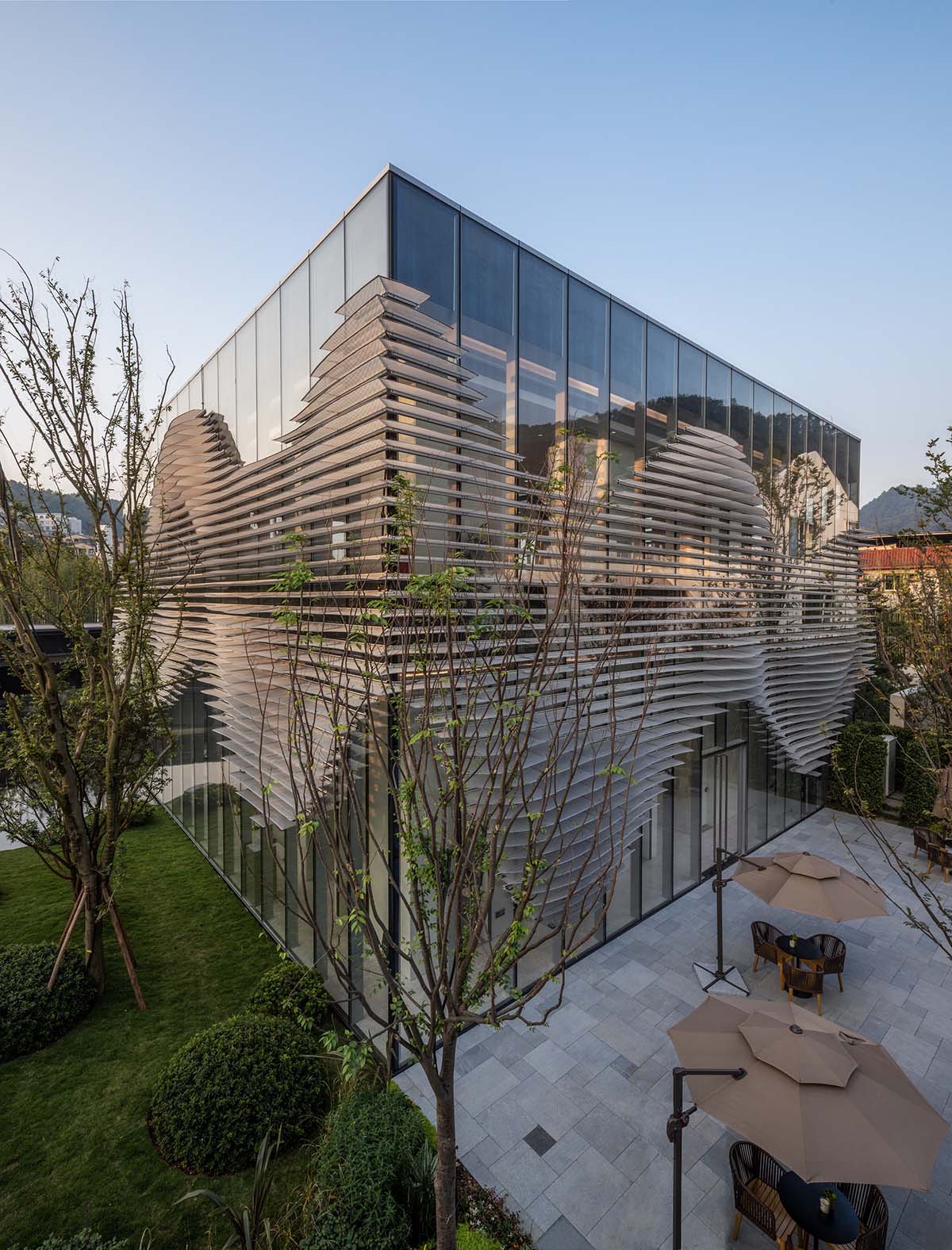 重慶山曉示範區售樓處、事建組、aoe、售樓處設計、重慶售樓處設計