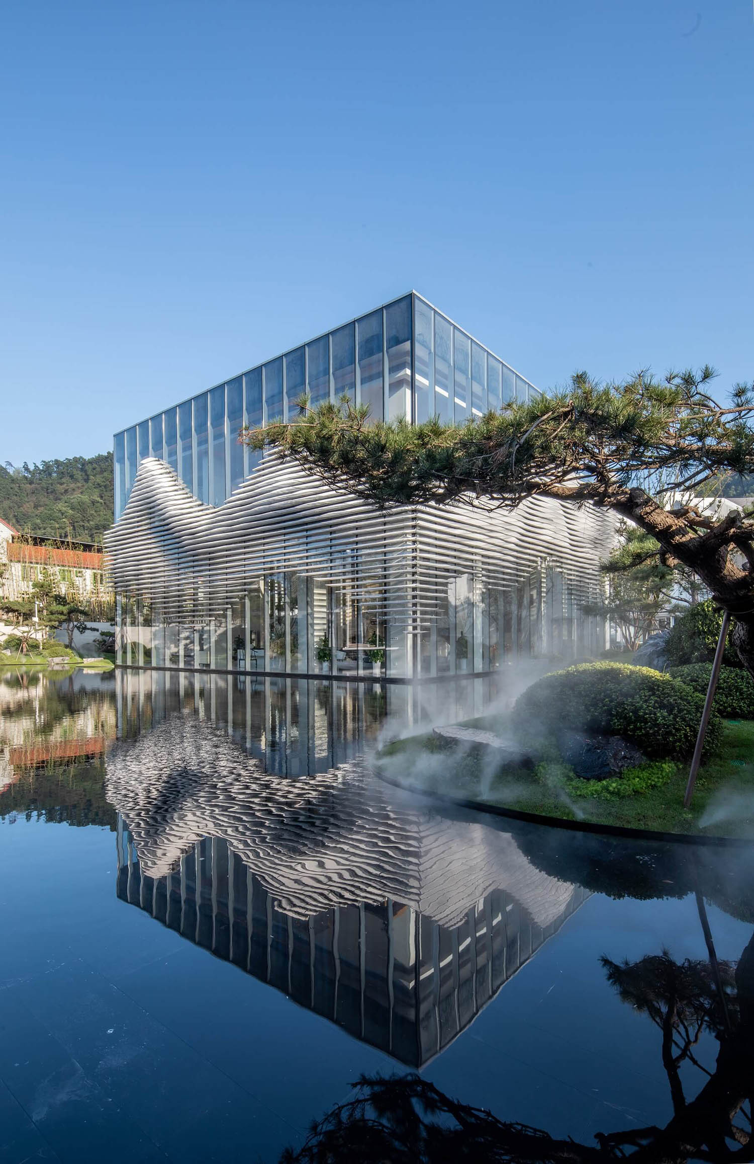 重慶山曉示範區售樓處、事建組、aoe、售樓處設計、重慶售樓處設計