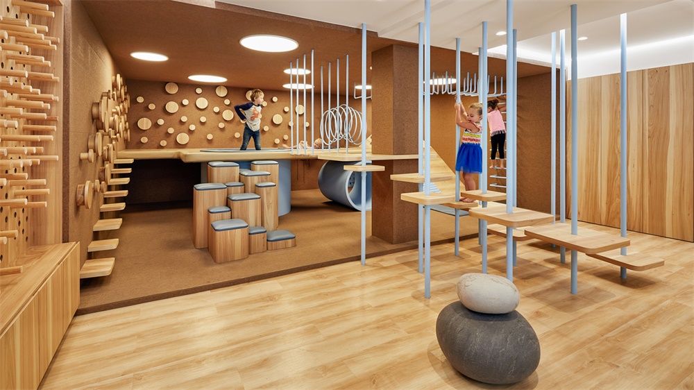 兒童活動中心,教學空間,幼兒園設計,兒童娛樂中心設計,墨西哥