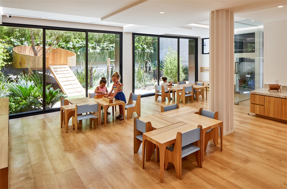 兒童活動中心,教學空間,幼兒園設計,兒童娛樂中心設計,墨西哥