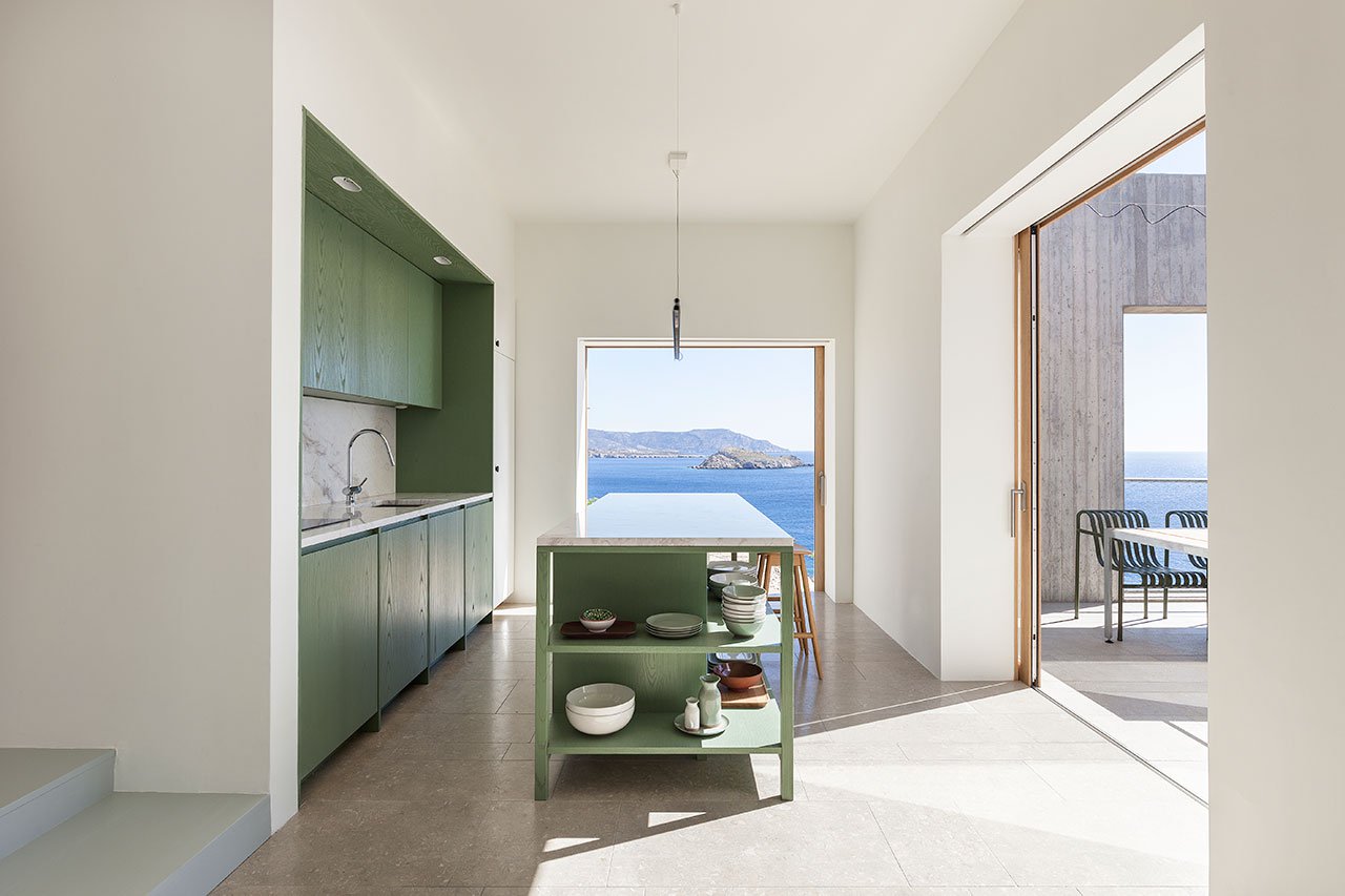 別墅設計，海景別墅，室內設計，OOAK architects，國外海景別墅，現代風格別墅，清水混凝土