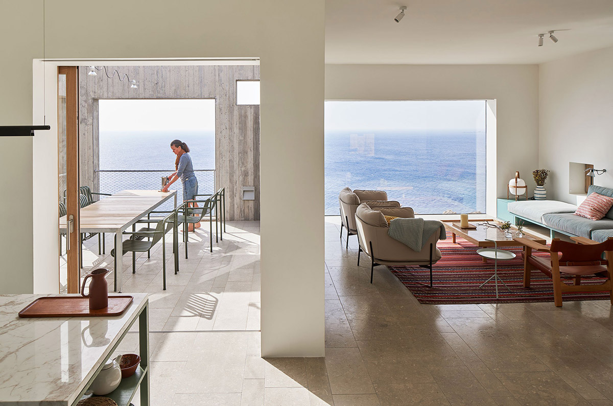 別墅設計，海景別墅，室內設計，OOAK architects，國外海景別墅，現代風格別墅，清水混凝土