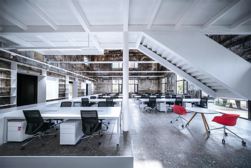 建築改造，廠房改造辦公室，廠房再生，UAO瑞拓設計，武漢