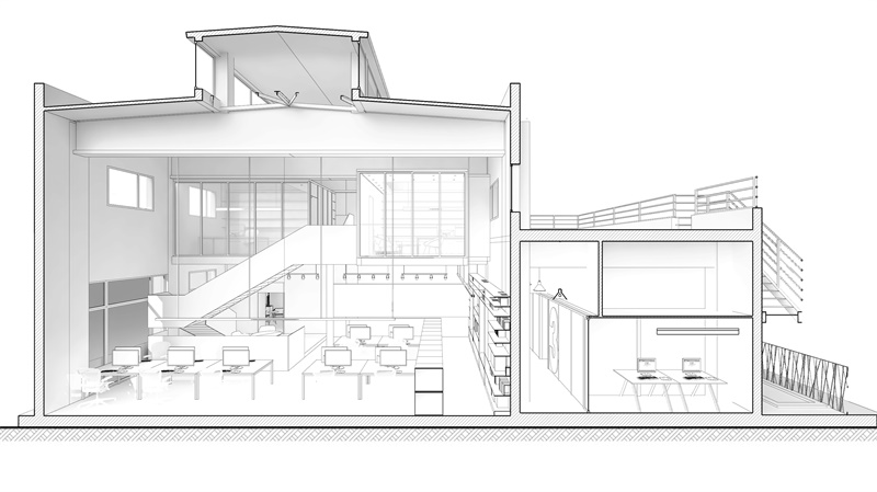 建築改造，廠房改造辦公室，廠房再生，UAO瑞拓設計，武漢