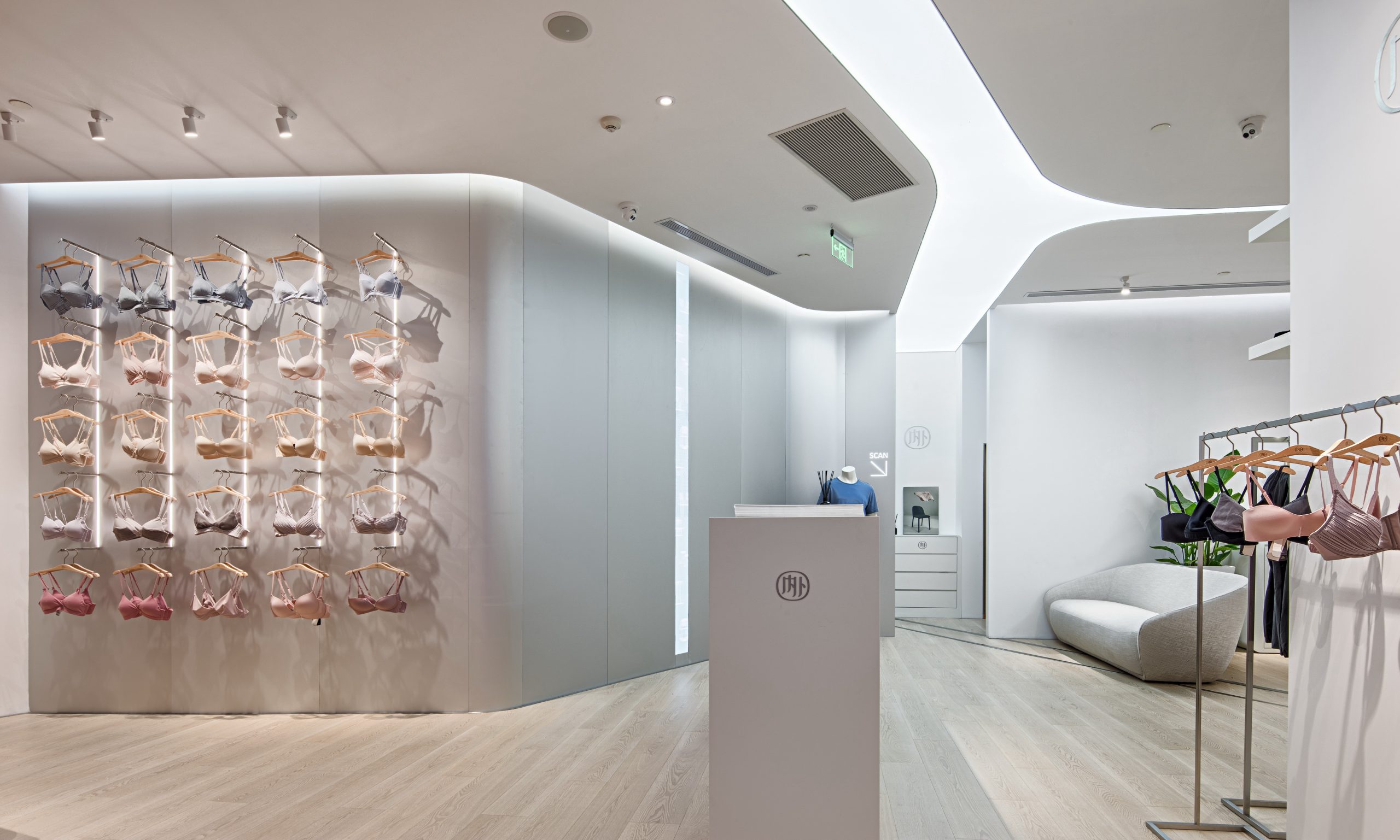 商業空間,店鋪設計,NAN Architects,“NEIWAI”內衣旗艦店,上海,項目投稿