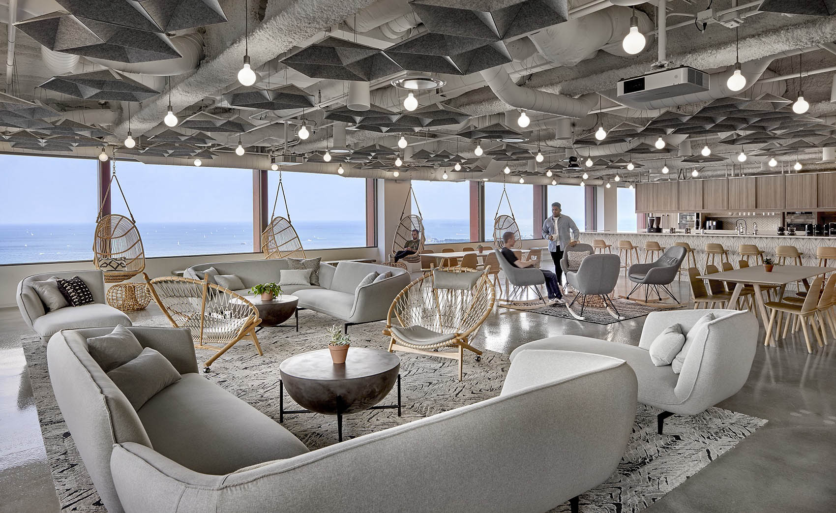 辦公空間，貿易公司辦公室，LOFT工業風格辦公室，開放式辦公室，國外辦公室設計