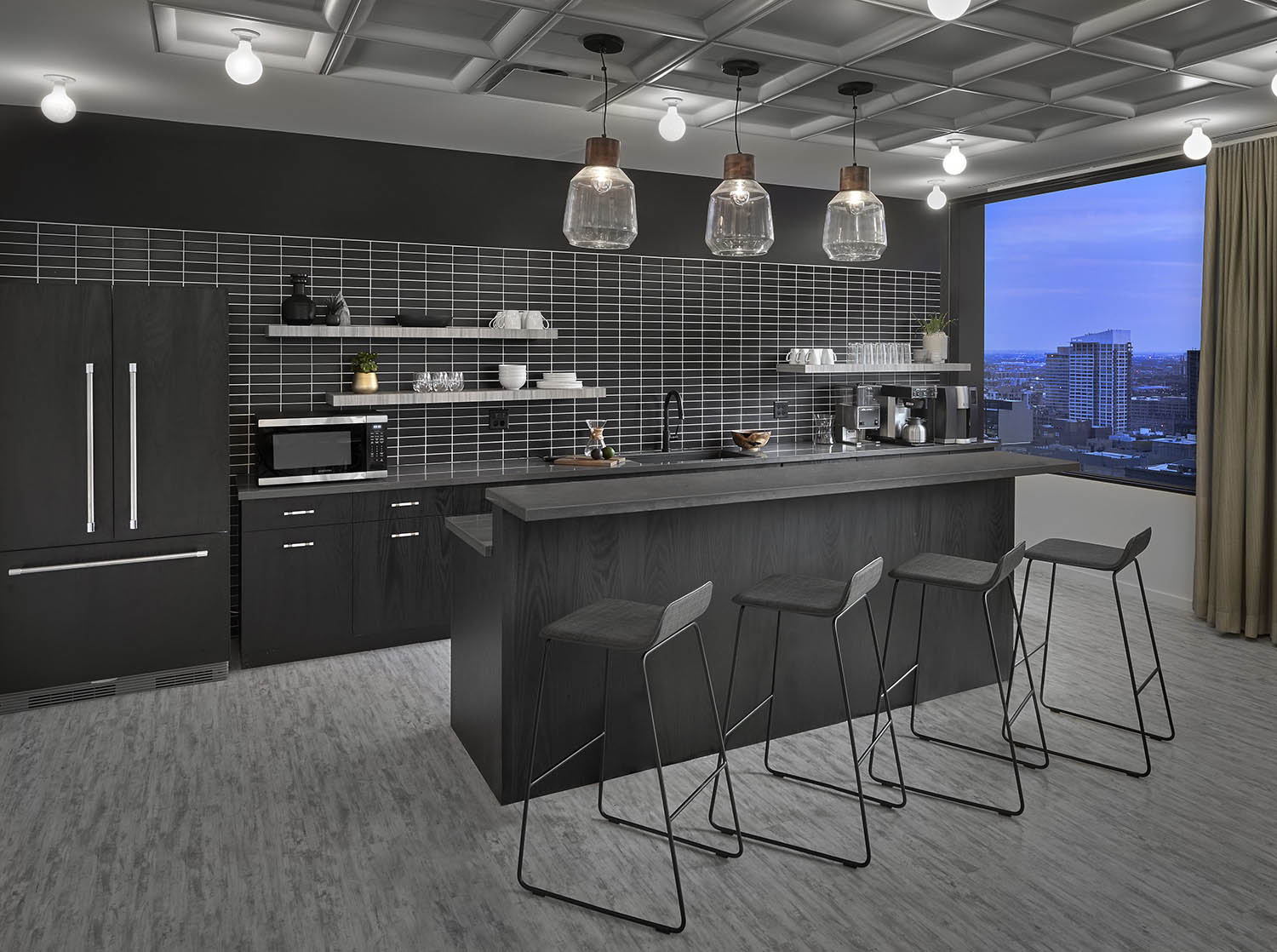 辦公空間，貿易公司辦公室，LOFT工業風格辦公室，開放式辦公室，國外辦公室設計