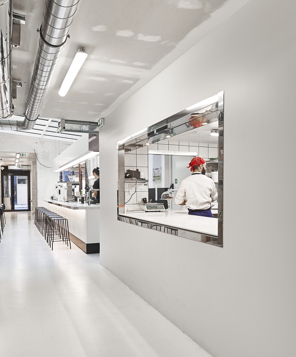 餐飲空間,巴黎,咖啡店,國外咖啡廳設計,LOFT工業風格,烘焙空間