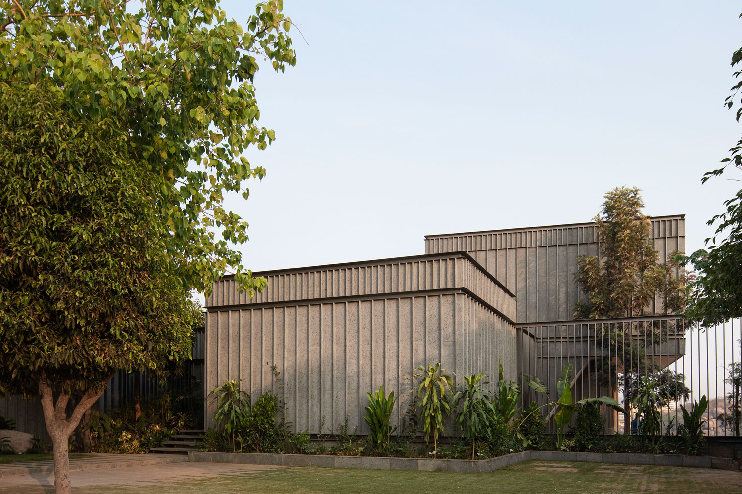 FR-EE,建築設計,印度,住宅空間,LAKEHOUSE,CollectiveProject,現代風格,度假酒店