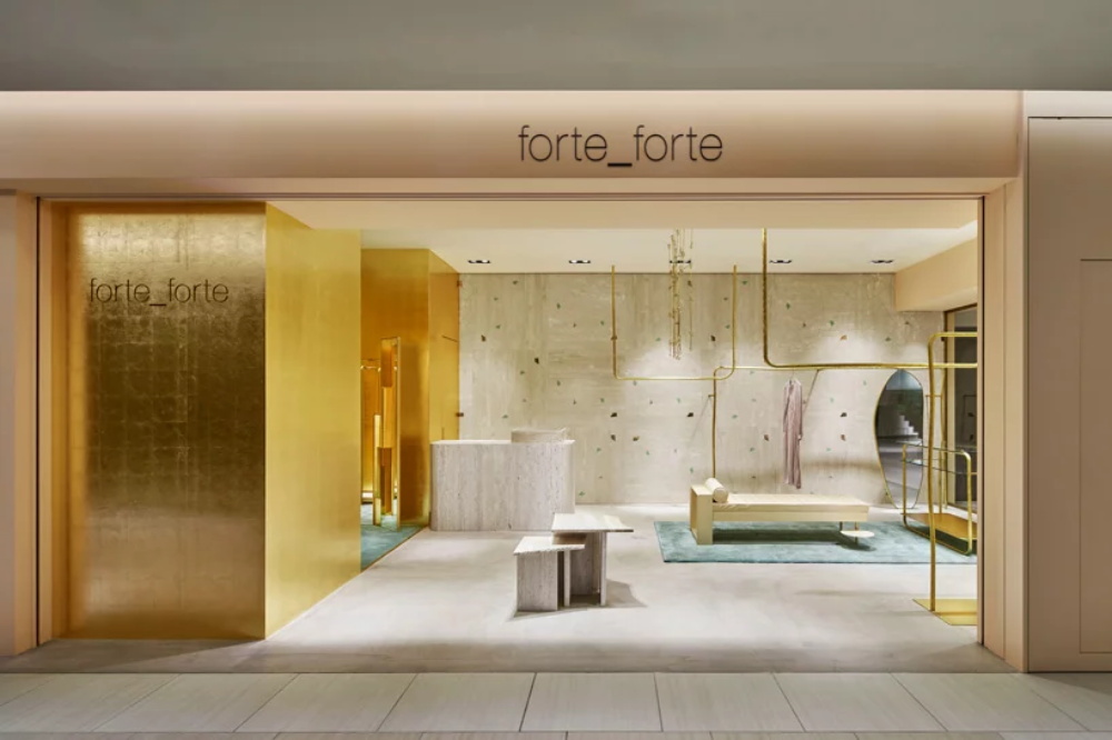 forte_forte精品店，商業空間，東京，服裝店設計