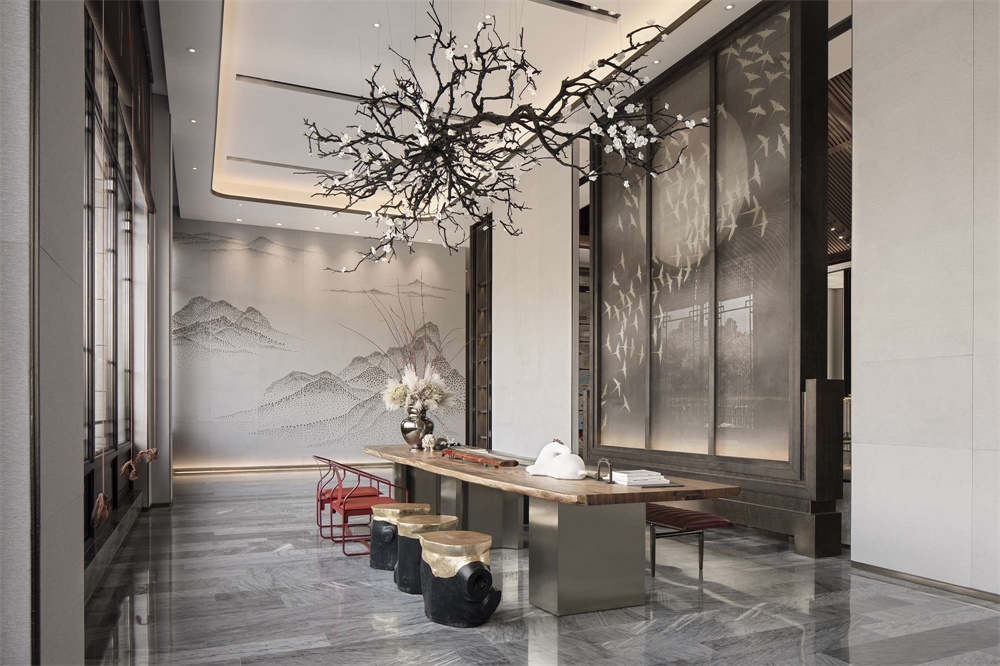 營銷中心設計,商業空間,中國懷化,大森設計,兆華置業-佳惠懷熙府營銷中心,項目投稿