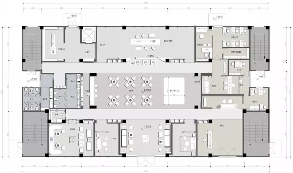 營銷中心設計,商業空間,中國懷化,大森設計,兆華置業-佳惠懷熙府營銷中心