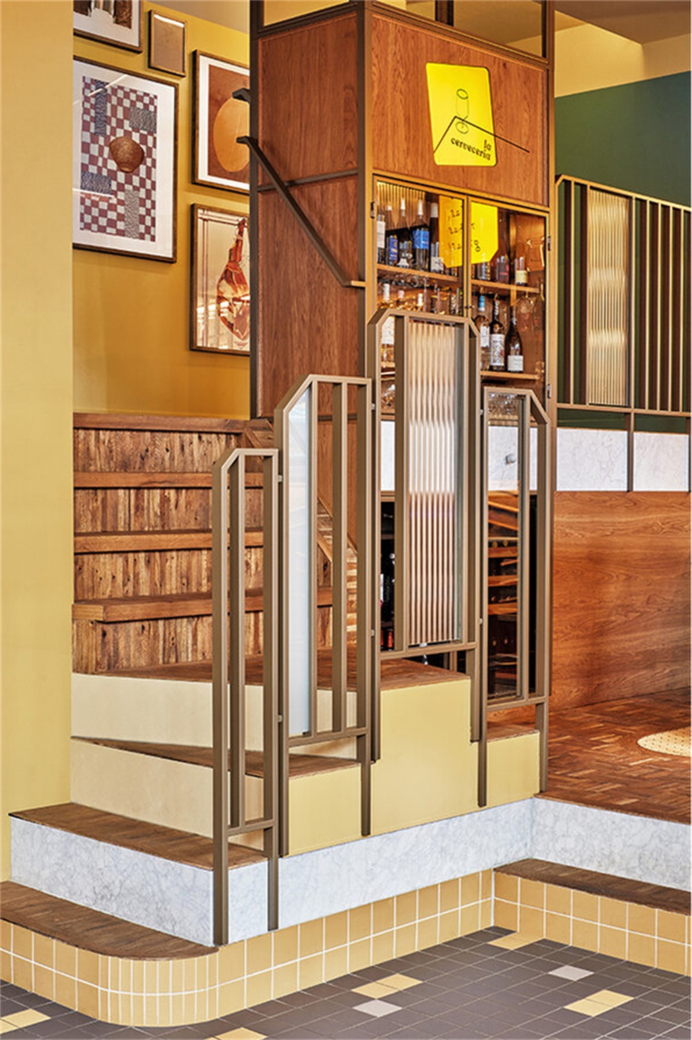 荷蘭阿姆斯特丹,La Cervecería酒館,餐飲空間,酒館改造設計,Studio Modijefsky,地域風情