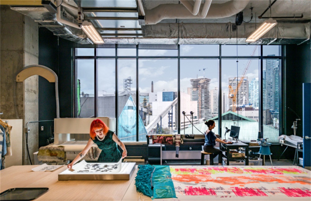 多倫多，聯合辦公，Artscape Daniels Launchpad，Quadrangle，辦公空間，藝術工作室設計