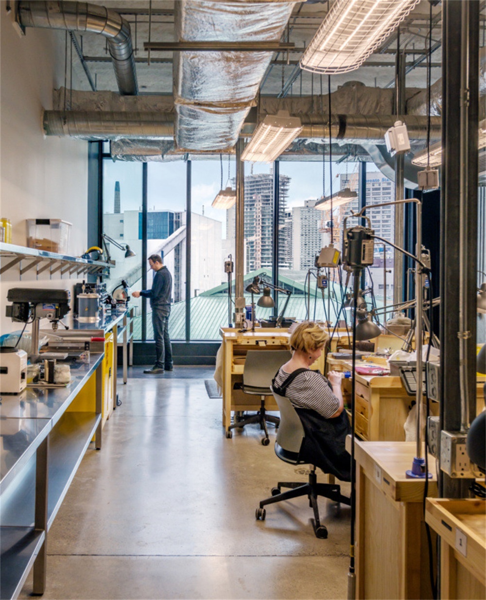 多倫多，聯合辦公，Artscape Daniels Launchpad，Quadrangle，辦公空間，藝術工作室設計