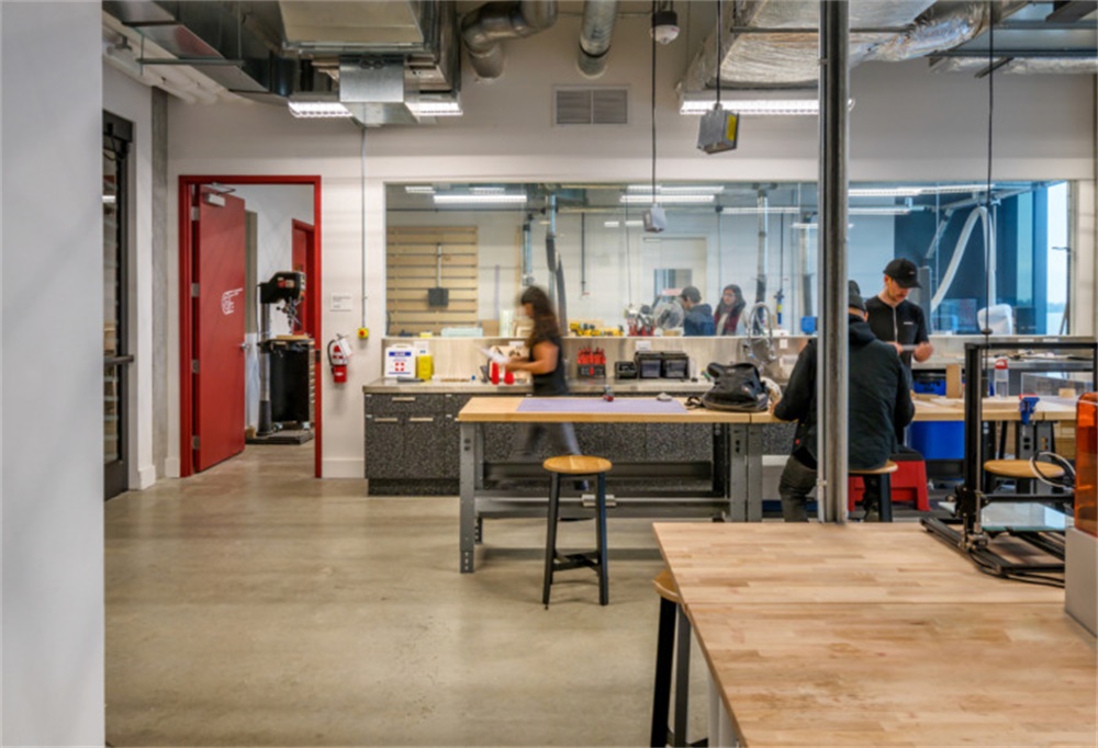 多倫多，聯合辦公，Artscape Daniels Launchpad，Quadrangle，辦公空間，藝術工作室設計