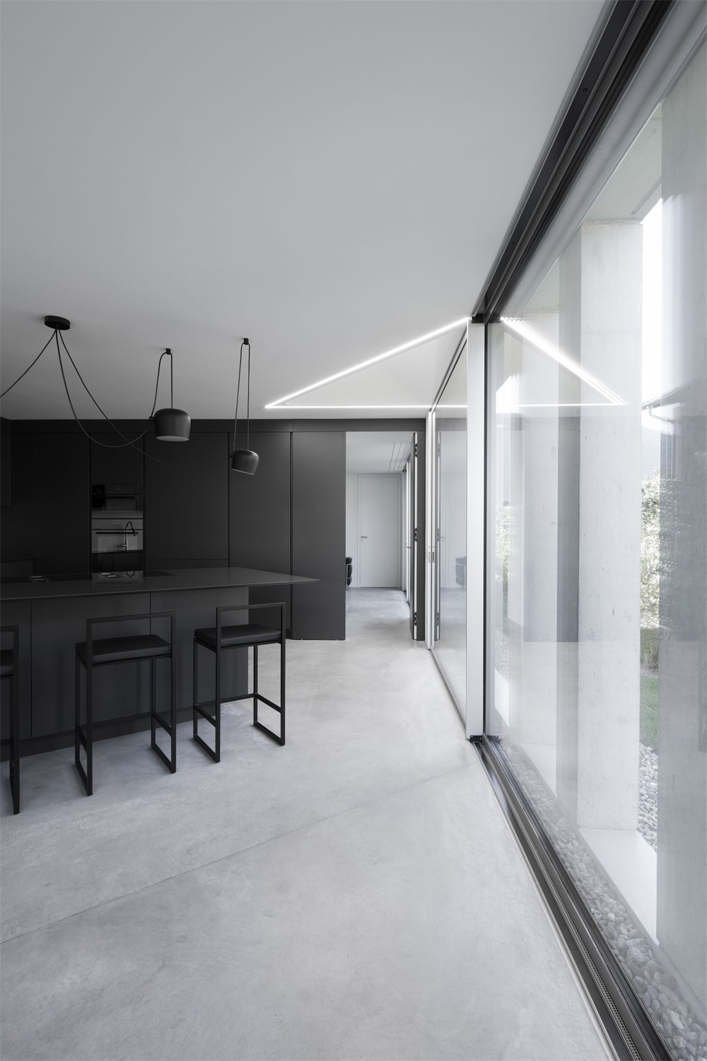 Concrete別墅,住宅空間,DF_DC,瑞士,別墅設計,私人住宅,極簡主義