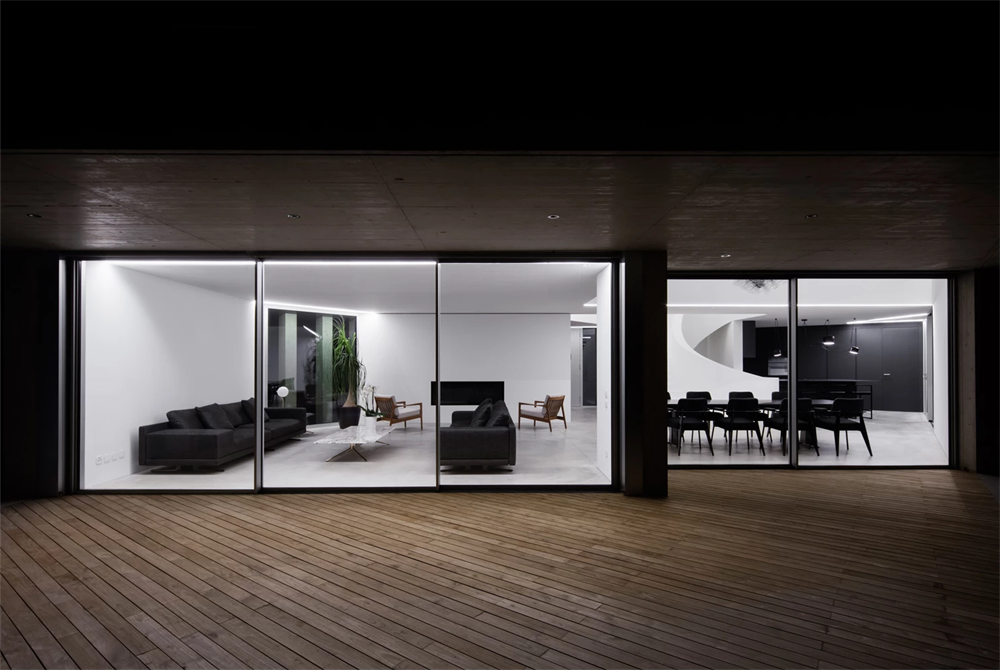 Concrete別墅,住宅空間,DF_DC,瑞士,別墅設計,私人住宅,極簡主義