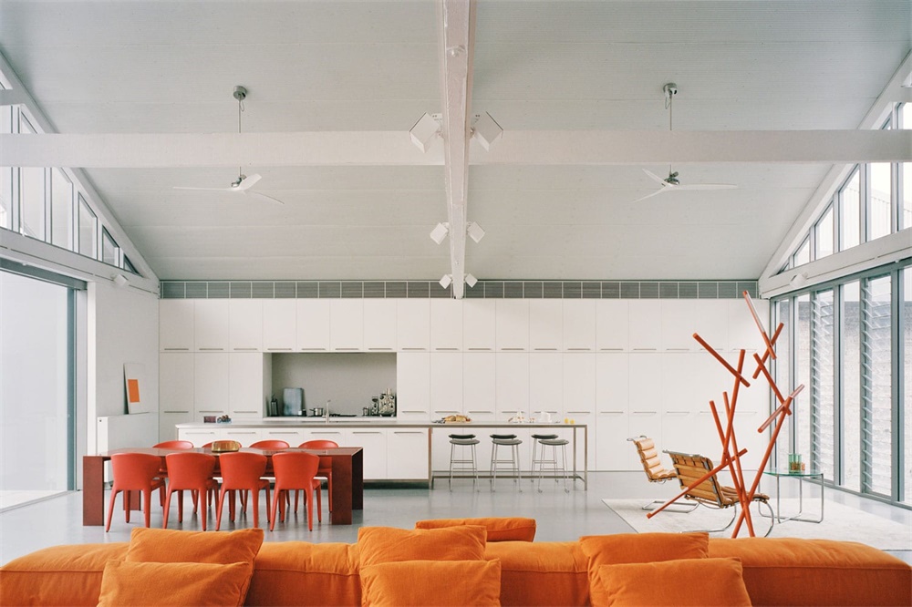悉尼雷德芬，住宅空間，私人住宅，工業風格，倉庫改造設計， Lan Moore