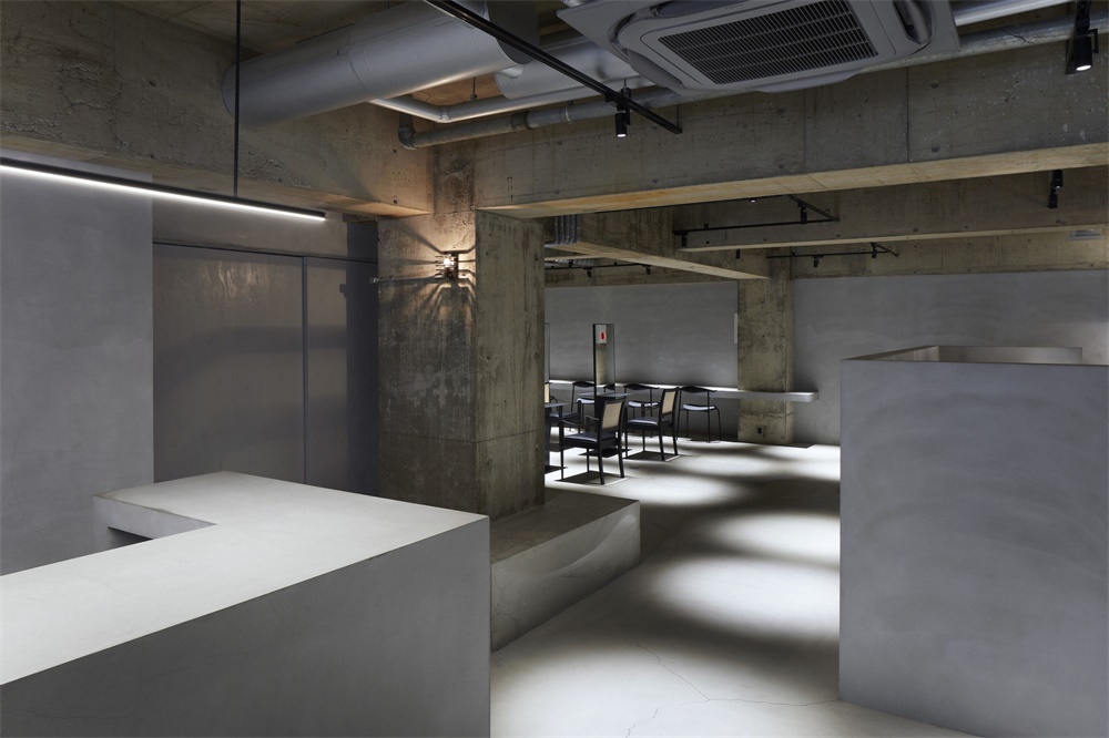 Rire理發店,日本愛知,Airhouse,商業空間,理發店設計,極簡主義